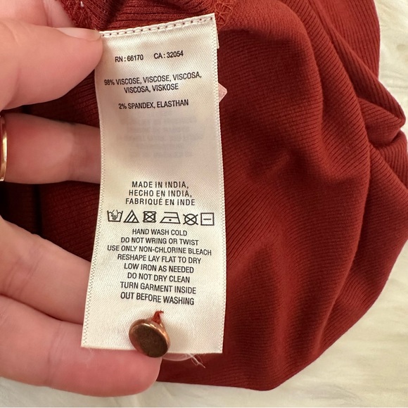 Anthropologie FeatherBone Revelry Studded Boho Ribbed - Picture 13 of 13